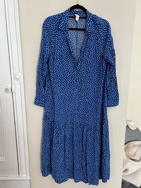 h&m blue polka dot dress Girls Special Occasion Mini Dress